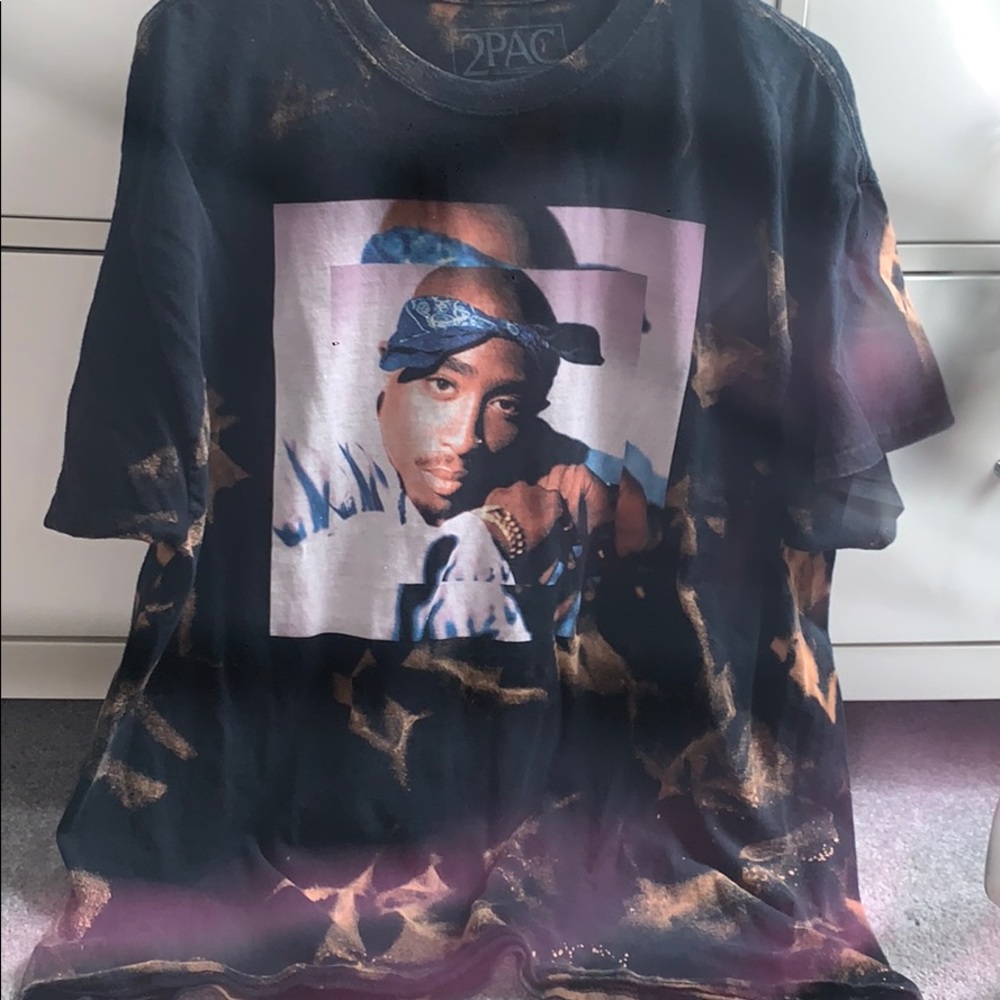 D.I.Y bleached up shirt.